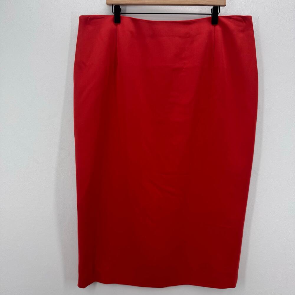 NWT Marina Rinaldi Colonna Straight Skirt Plus Size 20 Casual Business Travel